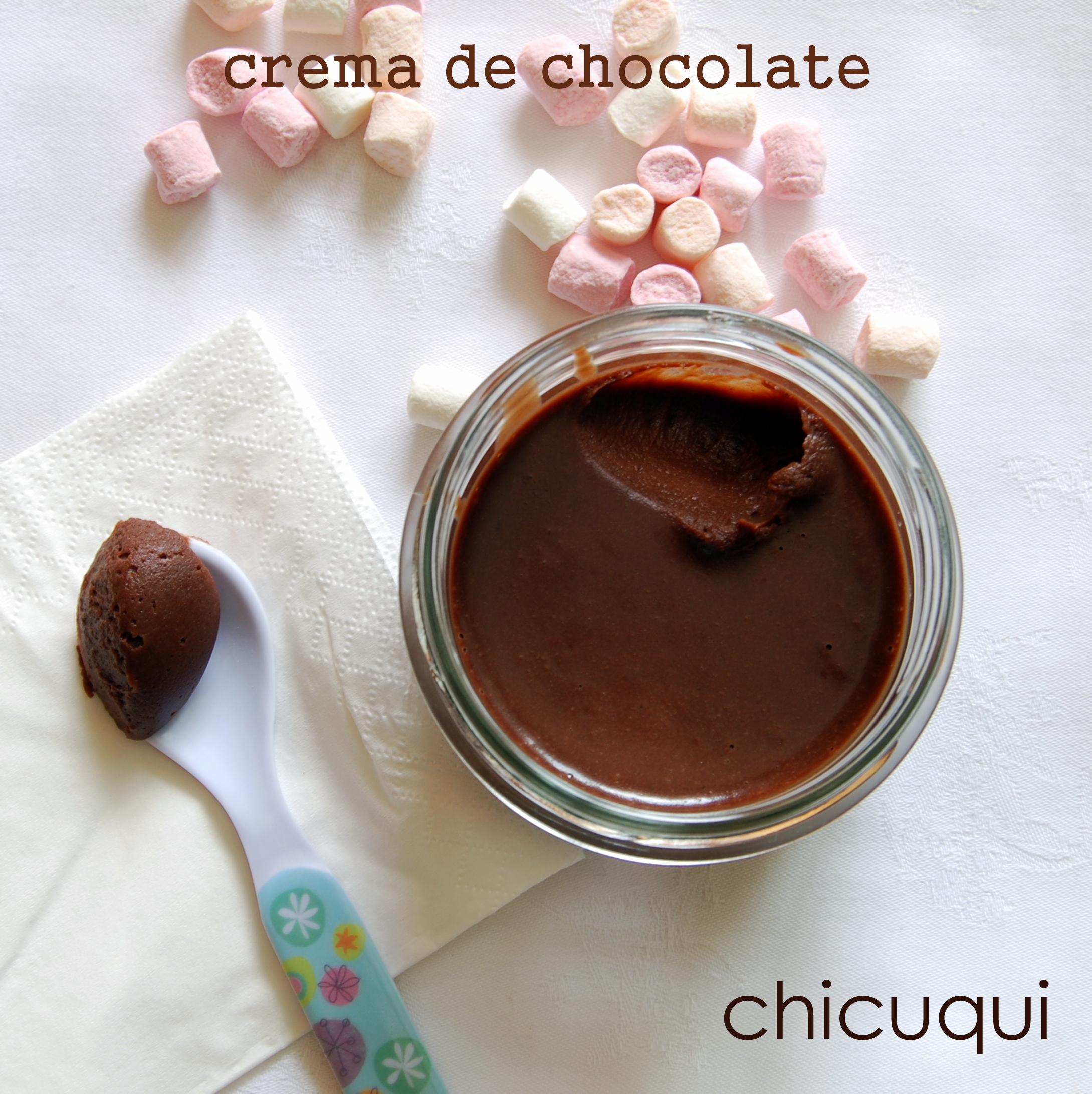crema de chocolate galletas decoradas chicuqui.com