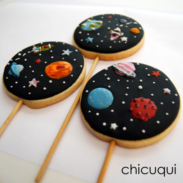 el espacio en galletas decoradas chicuqui.com
