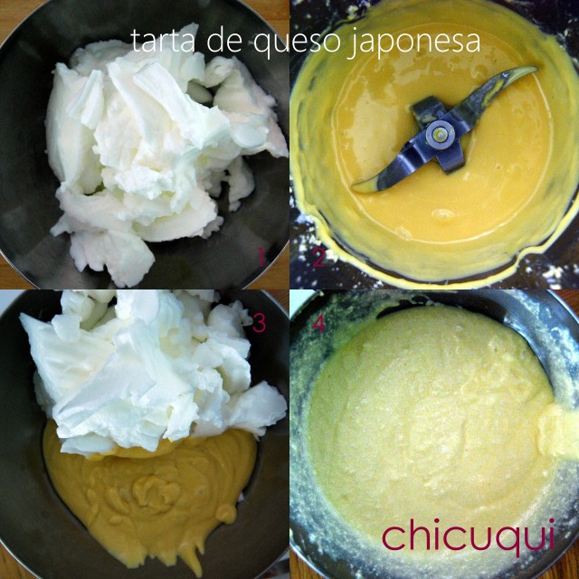 Receta de tarta de queso japonesa chicuqui.com