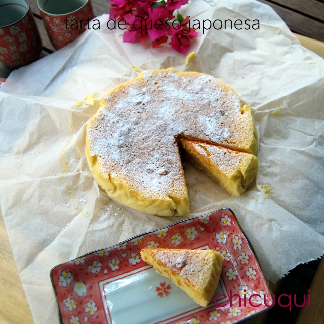 Receta de tarta de queso japonesa chicuqui.com